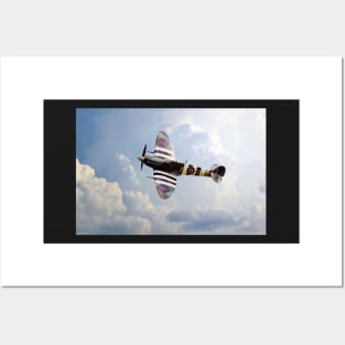 BBMF Spitfire AB910 Posters and Art